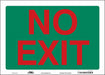 Safety Sign 10 in x 14 in Vinyl