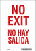Safety Sign 10 in x 7 in Vinyl