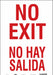 Safety Sign 20 in x 14 in Vinyl