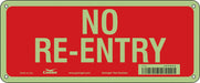 Safety Sign 5 in x 12 in Aluminum