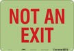 Safety Sign 7 in x 10 in Polyethylene
