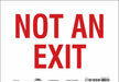Safety Sign 7 in x 10 in Vinyl