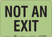 Safety Sign 10 in x 14 in Polyethylene