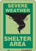 K1737 Safety Sign 10 in x 7 in Polyethylene