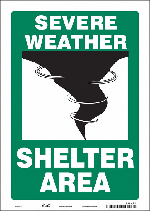 K1737 Safety Sign 14 in x 10 in Vinyl