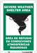 Safety Sign 10 in x 7 in Polyethylene