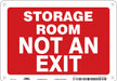 Safety Sign 7 in x 10 in Polyethylene