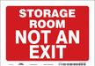 Safety Sign 7 in x 10 in Vinyl