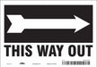 Safety Sign 7 in x 10 in Vinyl