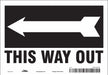 Safety Sign 7 in x 10 in Vinyl