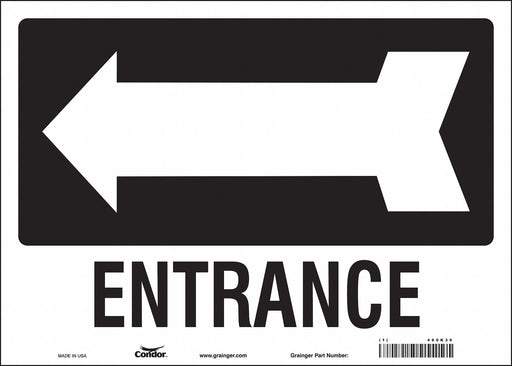 K1789 Safety Sign 10 in x 14 in Vinyl