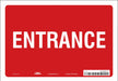 K1795 Safety Sign 7 in x 10 in Vinyl