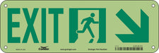Safety Sign 7 in x 21 in Polyethylene