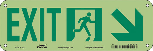 Safety Sign 7 in x 21 in Aluminum