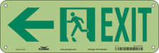Safety Sign 7 in x 21 in Polyethylene