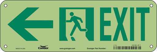 Safety Sign 7 in x 21 in Aluminum