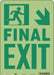 Safety Sign 14 in x 10 in Polyethylene