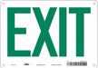 Safety Sign 7 in x 10 in Polyethylene