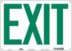 Safety Sign 10 in x 14 in Polyethylene