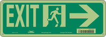 Safety Sign 5 in x 14 in Polyethylene