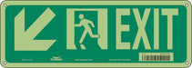 Safety Sign 5 in x 14 in Polyethylene