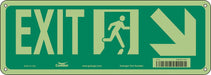 Safety Sign 5 in x 14 in Polyethylene