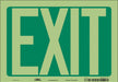 K1849 Safety Sign 7 inx10 in Glow Vinyl