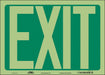 K1849 Safety Sign 10 inx14 in Glow Vinyl