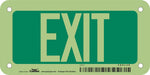 Safety Sign 3 in x 6 in Polyethylene