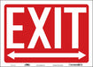 Safety Sign 10 in x 14 in Vinyl