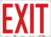 J7040 Safety Sign 10 in x 14 in Aluminum