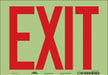 Safety Sign 7 inx10 in Glow Vinyl