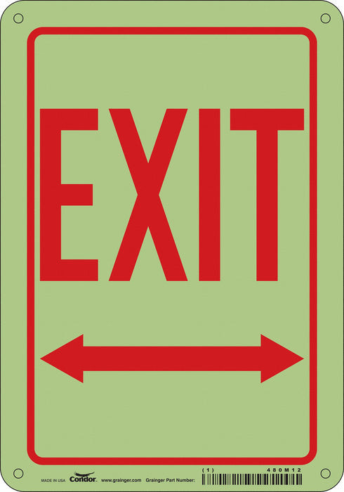 J7042 Safety Sign 10 inx7 in Polyethylene