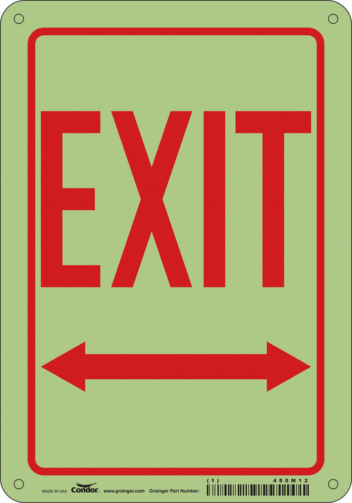 J7042 Safety Sign 10 inx7 in Polyethylene