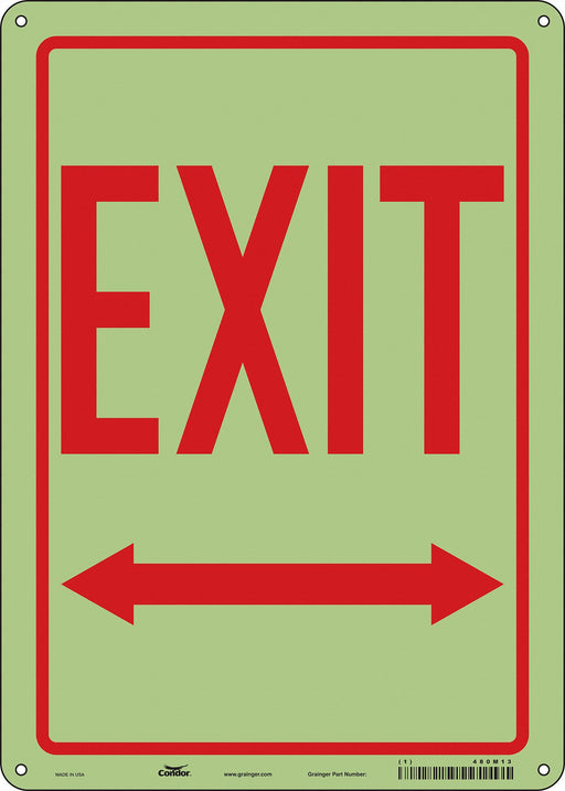 J7042 Safety Sign 14 inx10 in Polyethylene