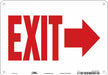Safety Sign 7 in x 10 in Polyethylene