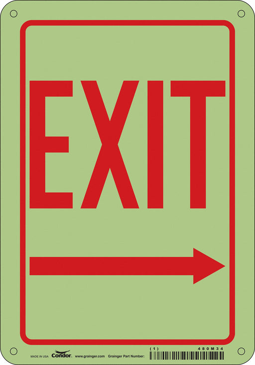 Safety Sign 10 inx7 in Polyethylene