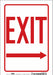 J7046 Safety Sign 10 in x 7 in Vinyl