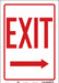J7046 Safety Sign 14 in x 10 in Vinyl