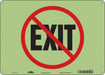 Safety Sign 10 in x 14 in Polyethylene