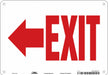 Safety Sign 7 in x 10 in Aluminum