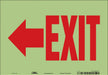 Safety Sign 14 inx10 in Glow Vinyl