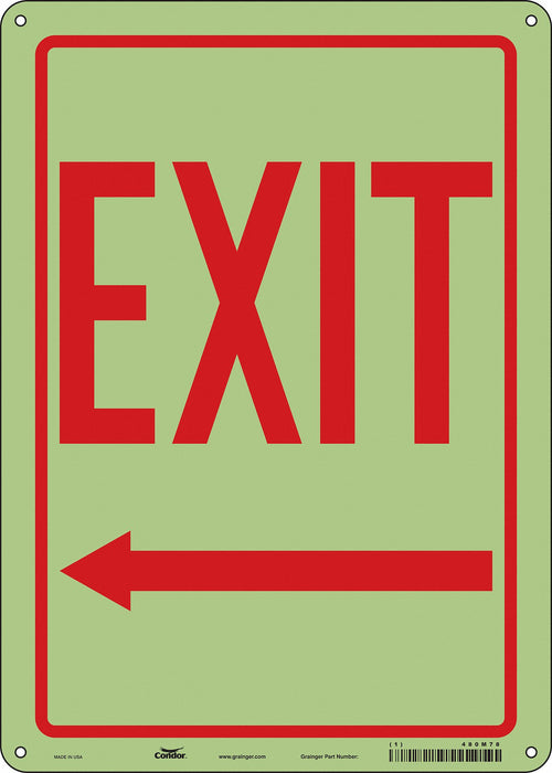 Safety Sign 14 inx10 in Polyethylene