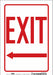 J7047 Safety Sign 10 in x 7 in Vinyl