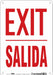 K1873 Safety Sign 10 in x 7 in Aluminum