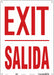 K1873 Safety Sign 14 in x 10 in Aluminum