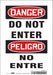 Safety Sign 10 inx7 in Vinyl