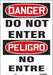 Safety Sign 20 in x 14 in Vinyl