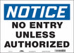 Safety Sign 10 inx14 in Vinyl