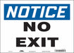Safety Sign 10 in x 14 in Vinyl